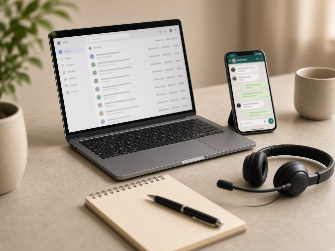 Email and WhatsApp, not a service crew | YANGRIVO